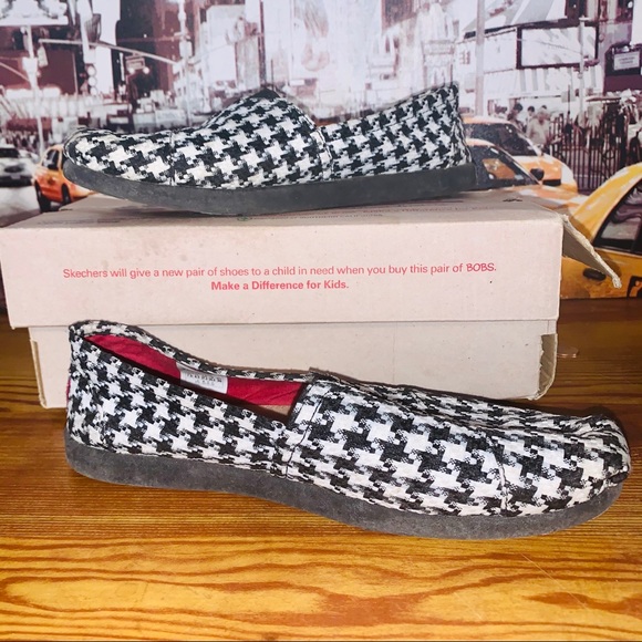 Skechers Shoes - Houndstooth Bobs From Sketchers Shoes